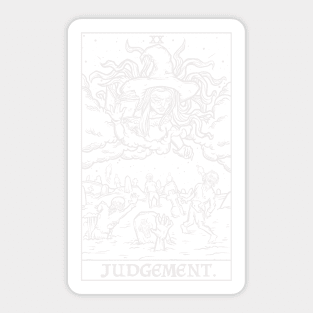 Judgement Tarot Card Necromancer Sticker